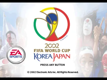 2002 FIFA World Cup Korea Japan screen shot title